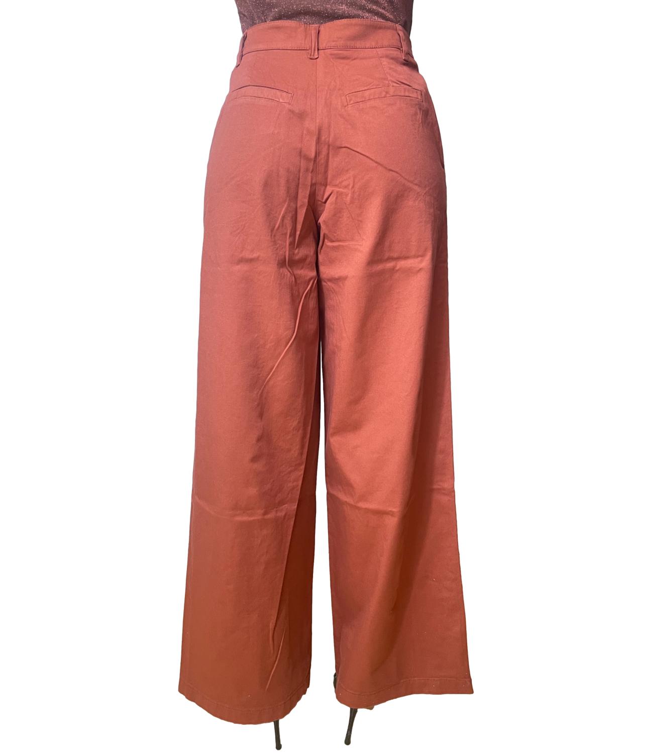 Kontatto Pantalone Ruggine da Donna
