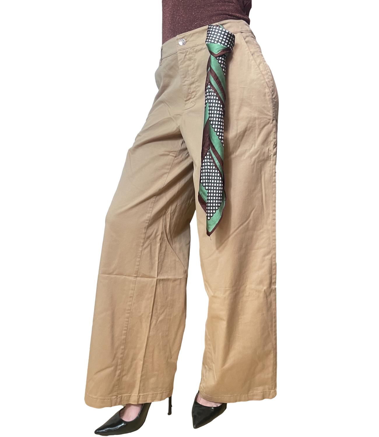 Kontatto Pantalone Avana da Donna
