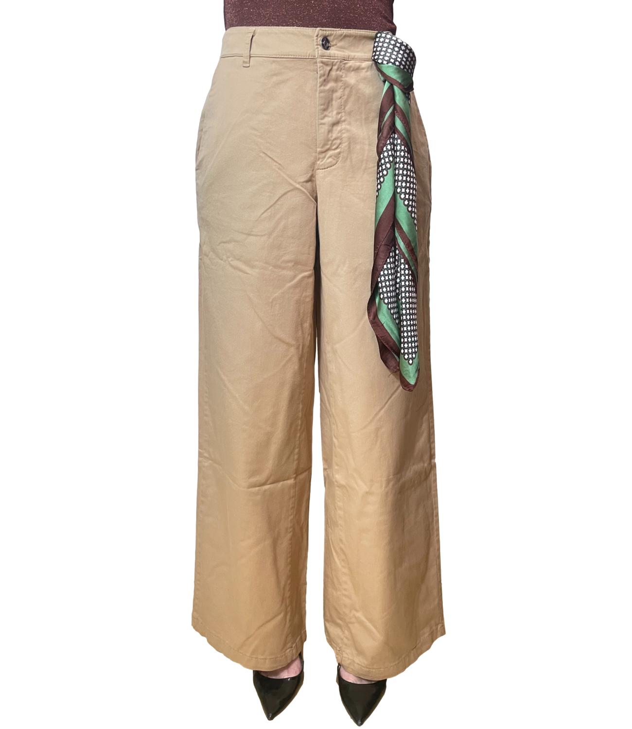 Kontatto Pantalone Avana da Donna