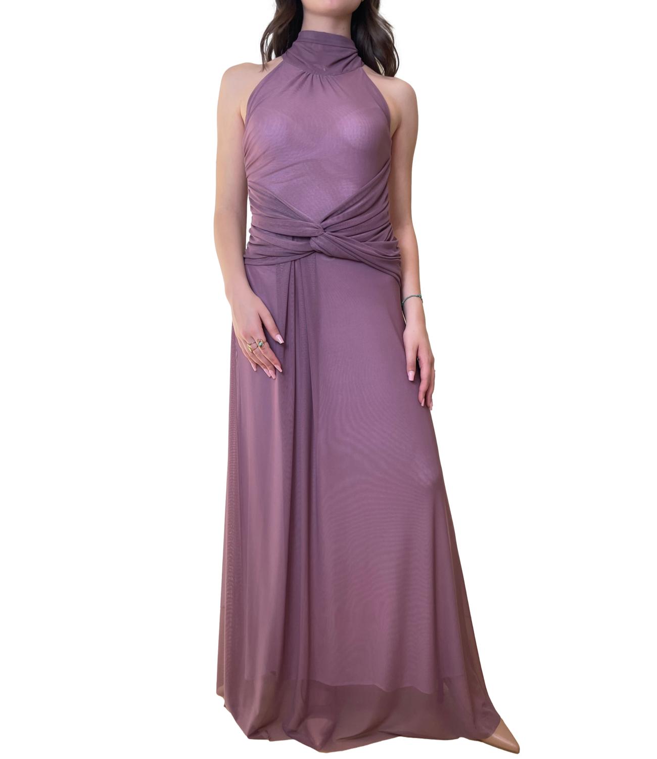 Kontatto Abito Nodo Malva Donna