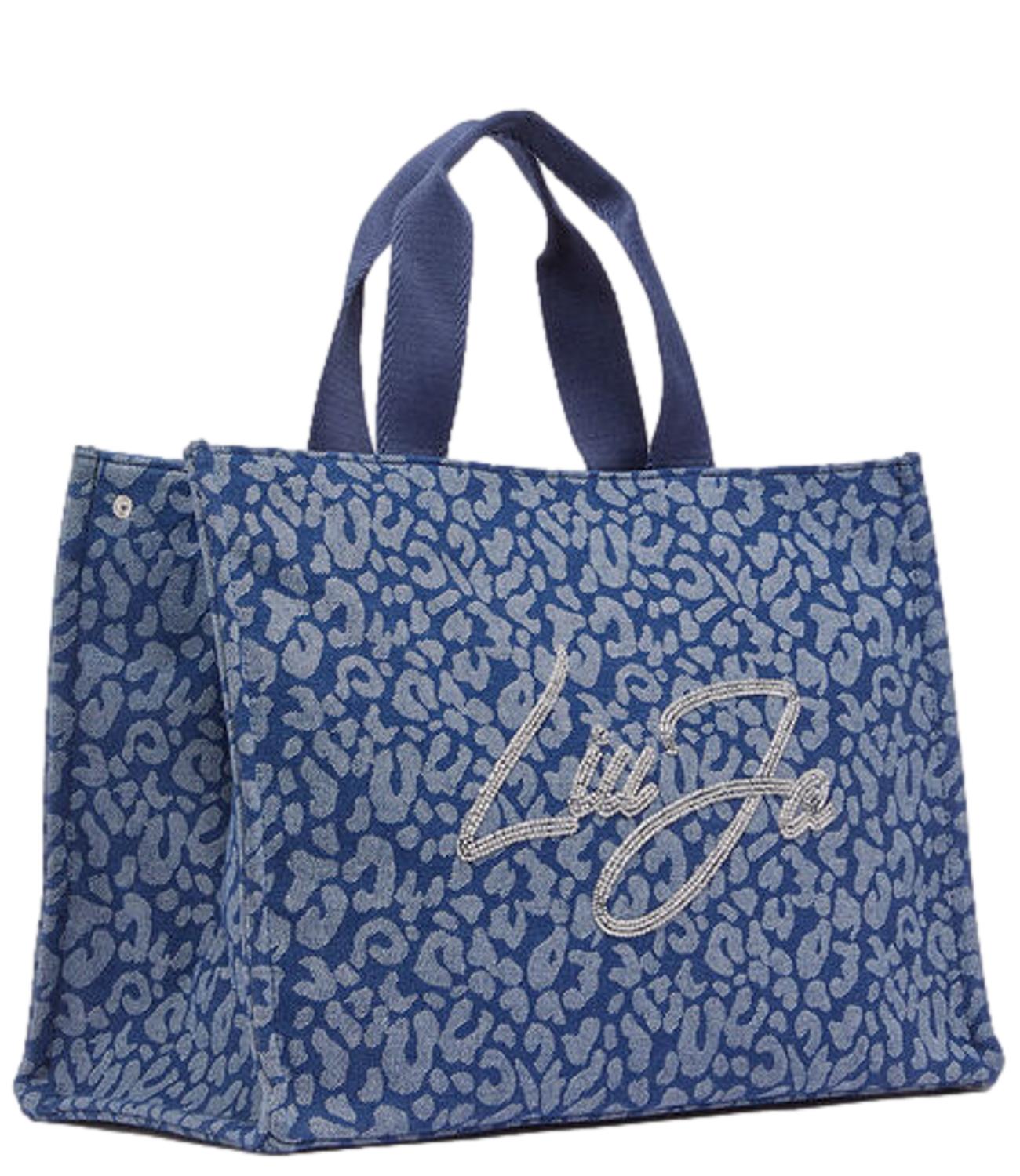 Liu jo Borsa Den.blue Animalier da Donna