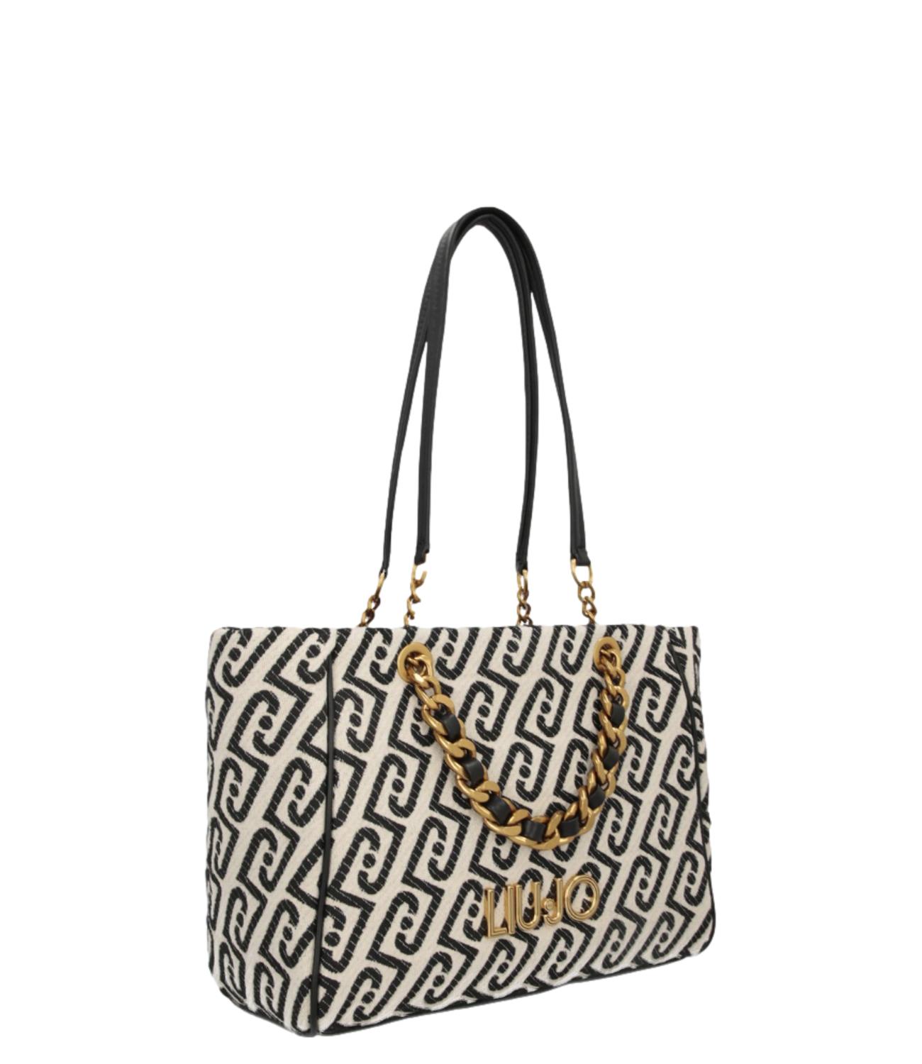 Liu Jo Borsa Media Black&White Donna