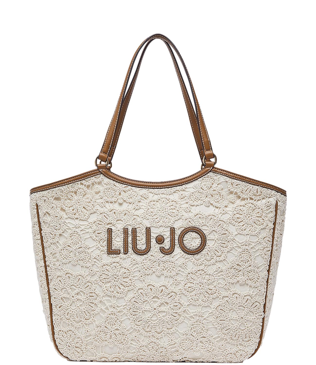 Liu Jo Borsa Pizzo Crema Donna