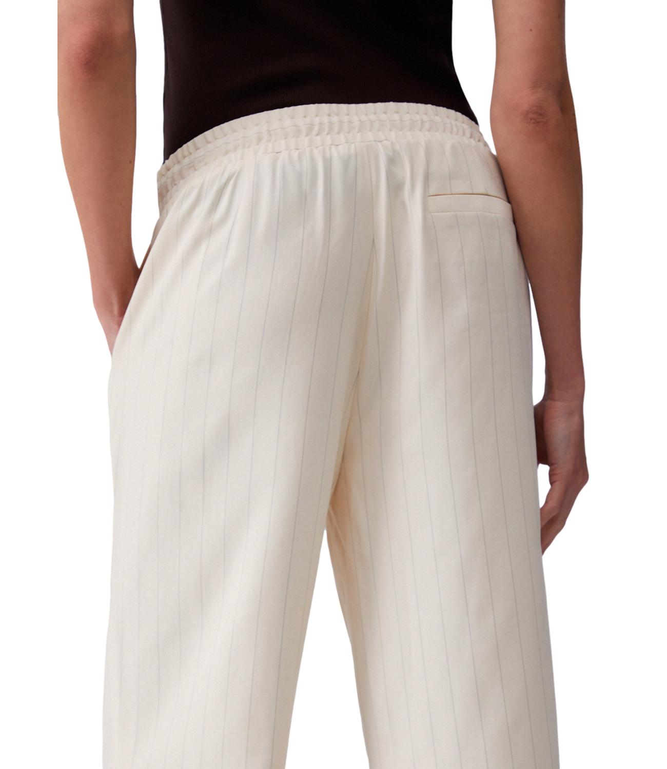 Liu jo Pantalone Cremino Stripe da Donna