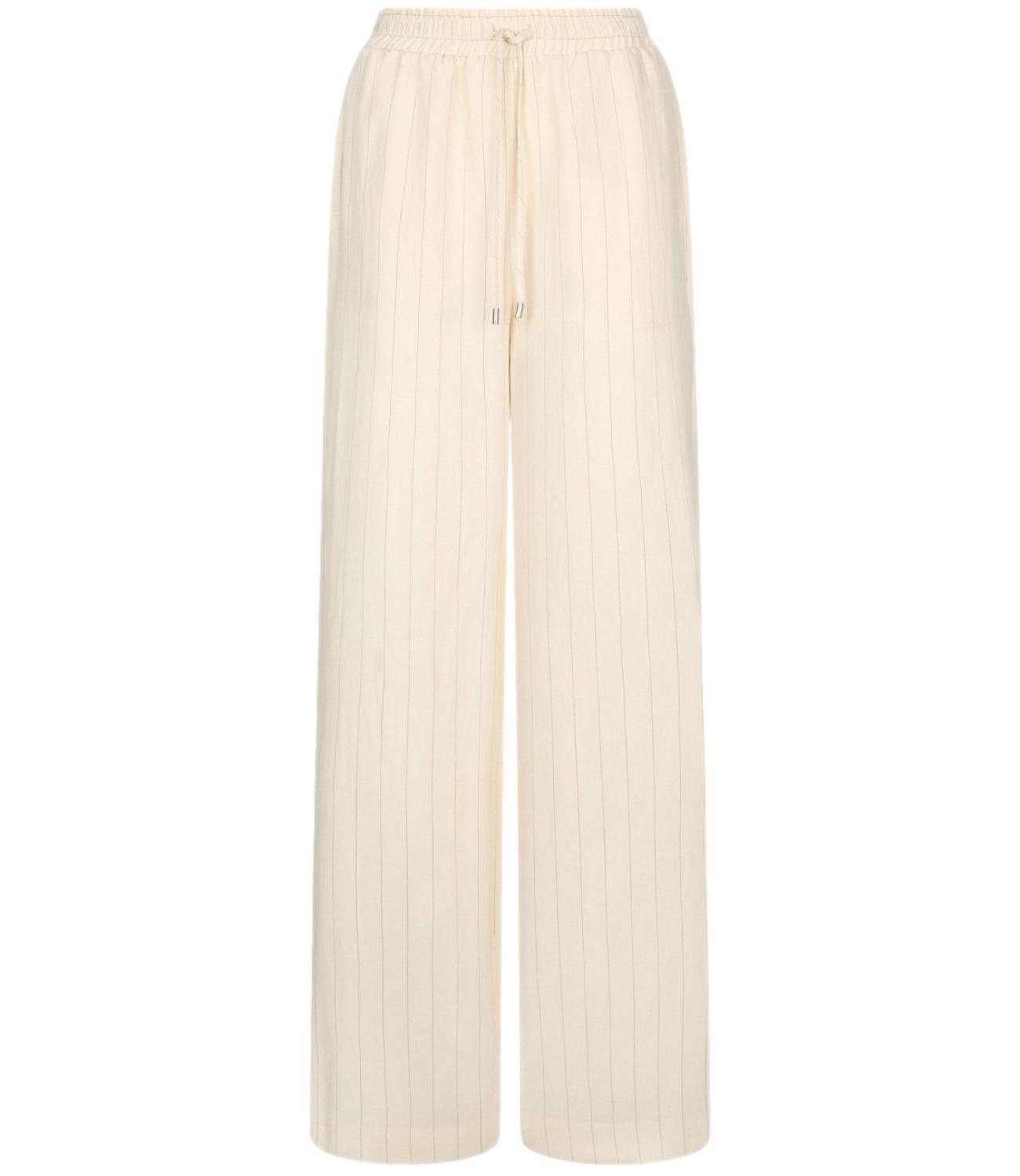 Liu jo Pantalone Cremino Stripe da Donna