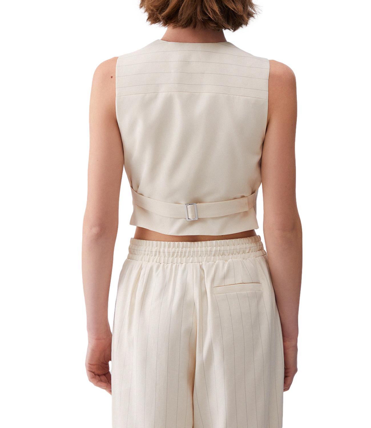 Liu jo Gilet Cremino Stripe da Donna