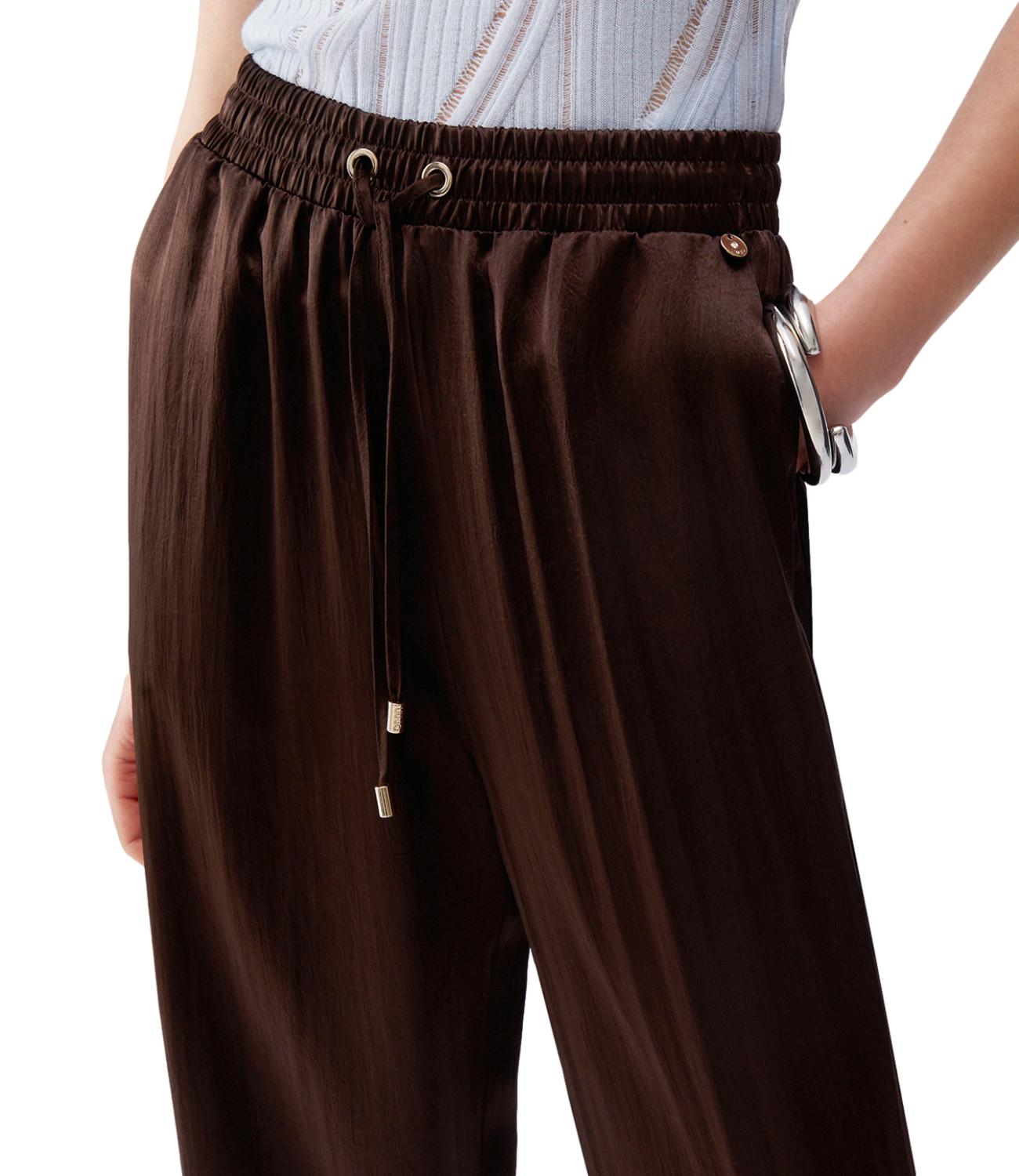 Liu jo Pantalone Chocolate Black da Donna