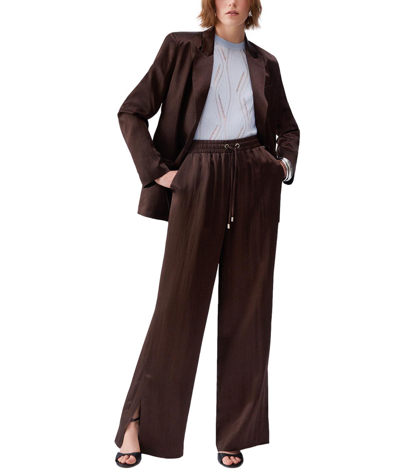 Liu jo Pantalone Chocolate Black da Donna