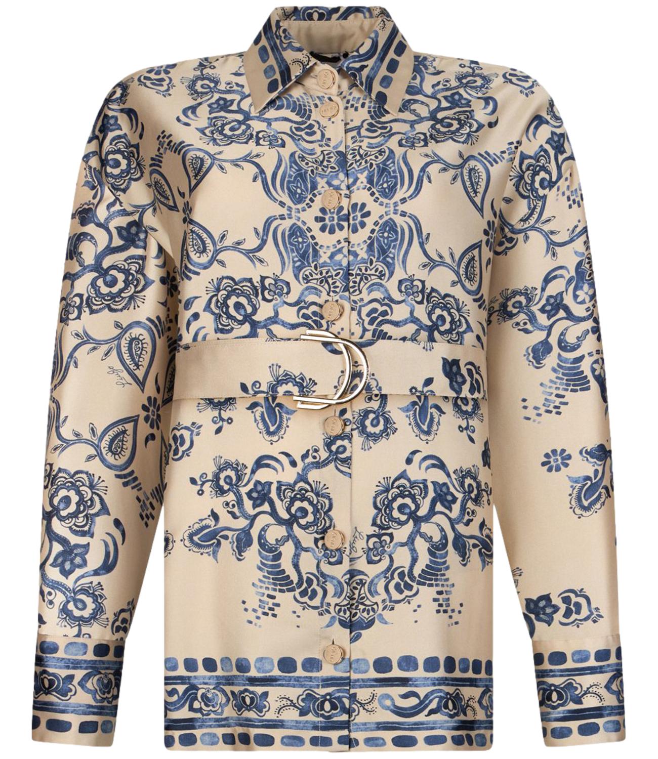 Liu jo Blusa St.foulard Araldic B da Donna