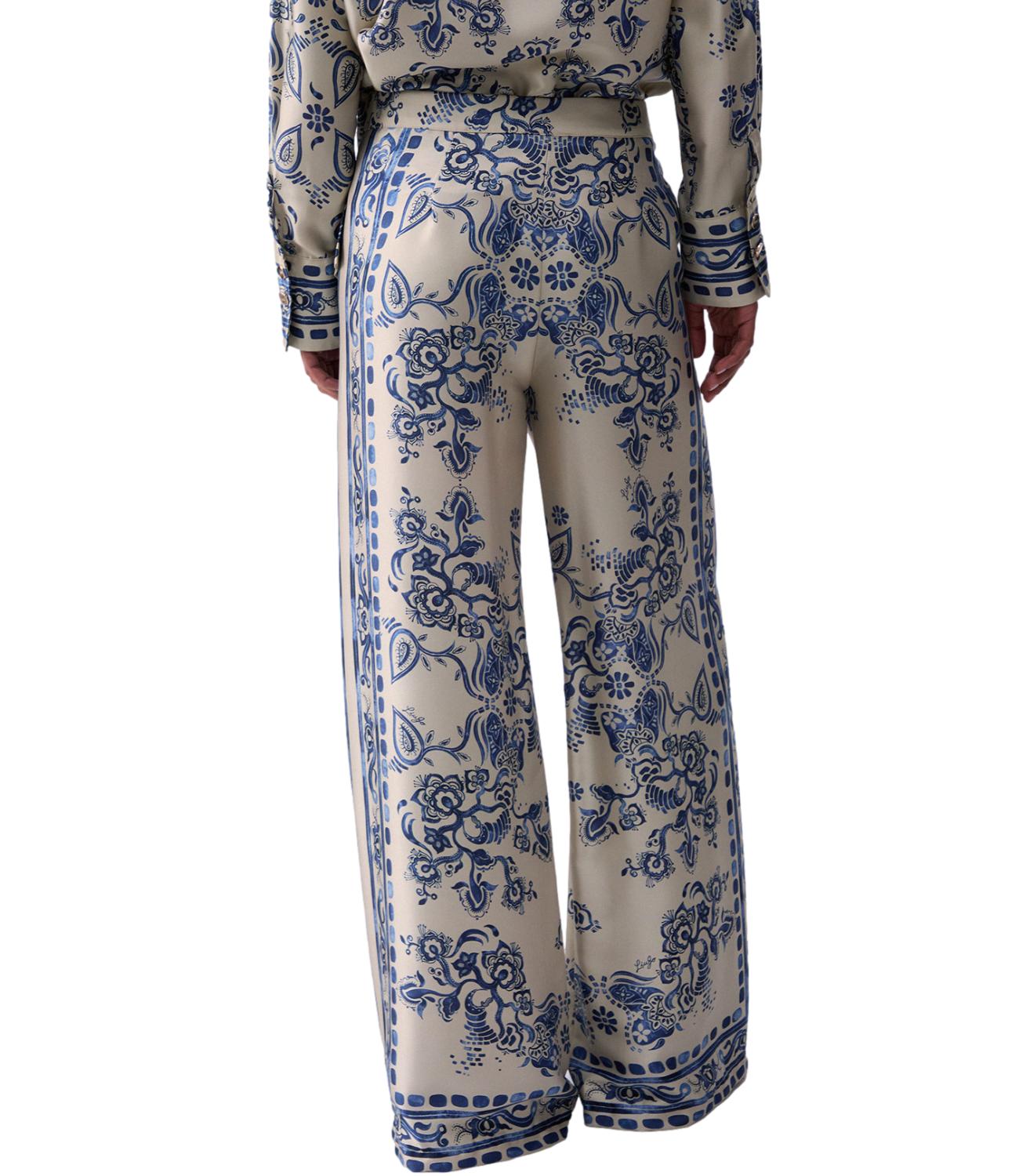 Liu jo Pantalone St.foulard Araldic B da Donna