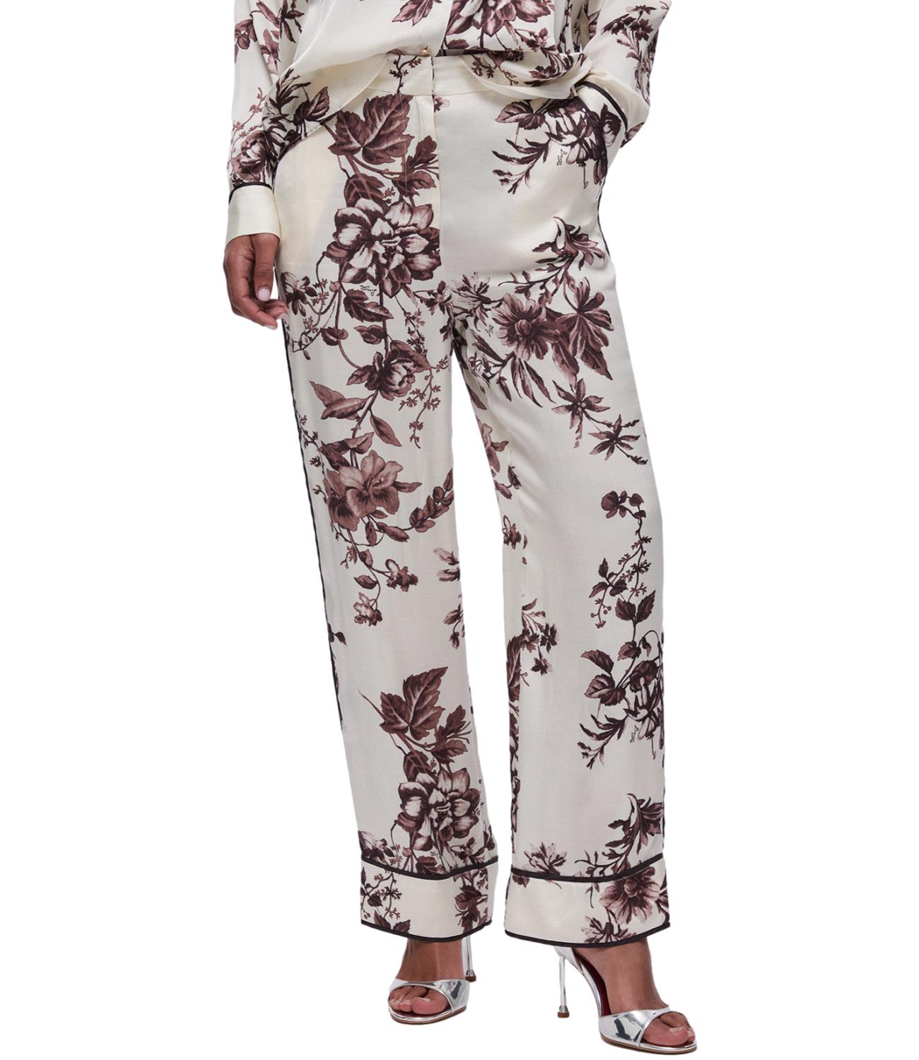Liu jo Pantalone Choco Ramage da Donna