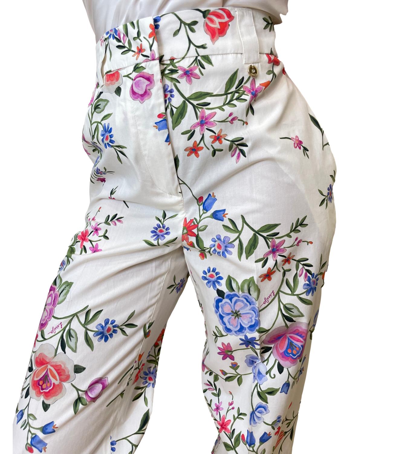 Liu Jo Pantalone Glam With Blossom Donna