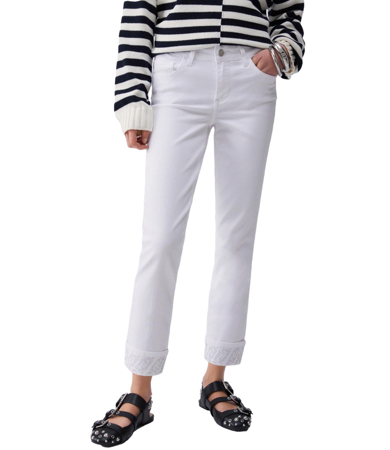 Liu jo Jeans Bianco Ottico da Donna