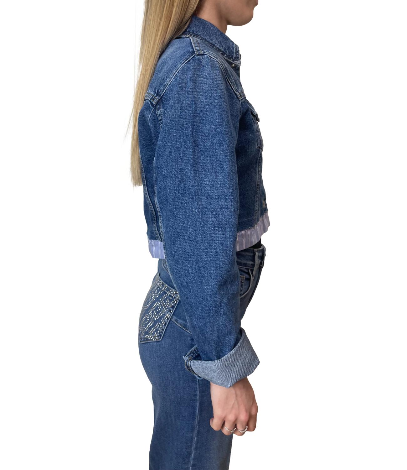 Liu jo Giacca Den.blue Dk.stripes da Donna