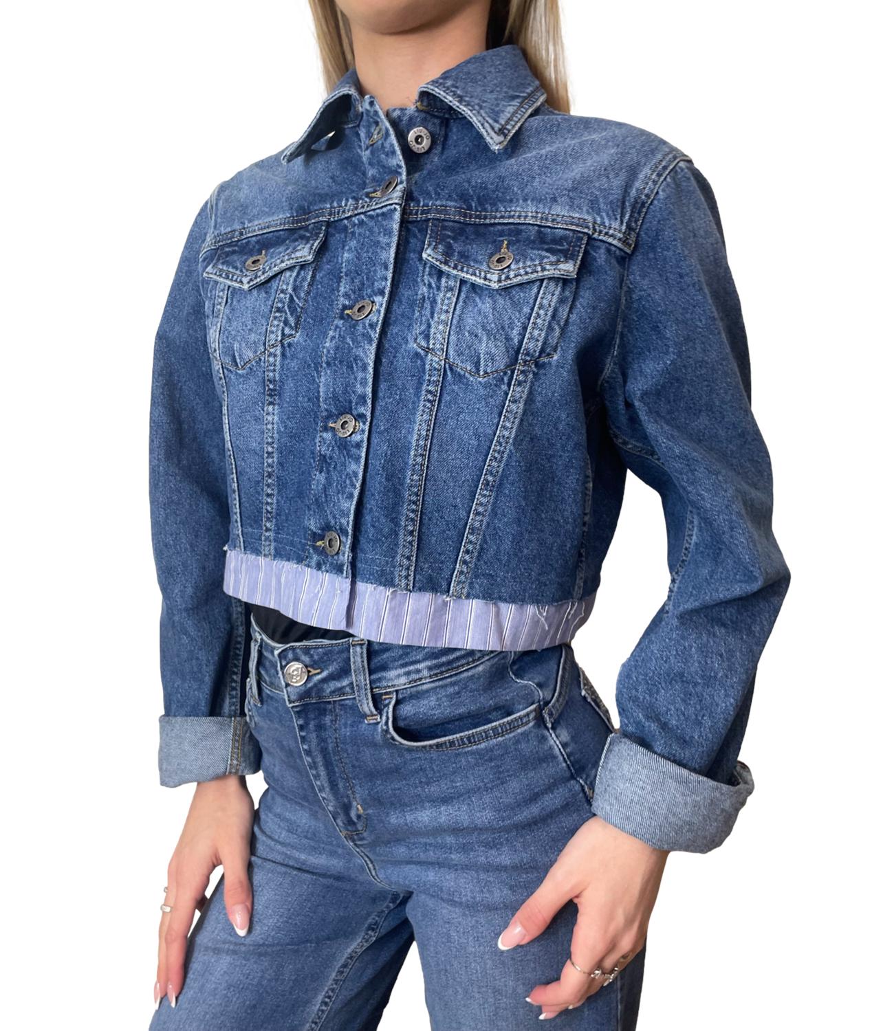 Liu jo Giacca Den.blue Dk.stripes da Donna