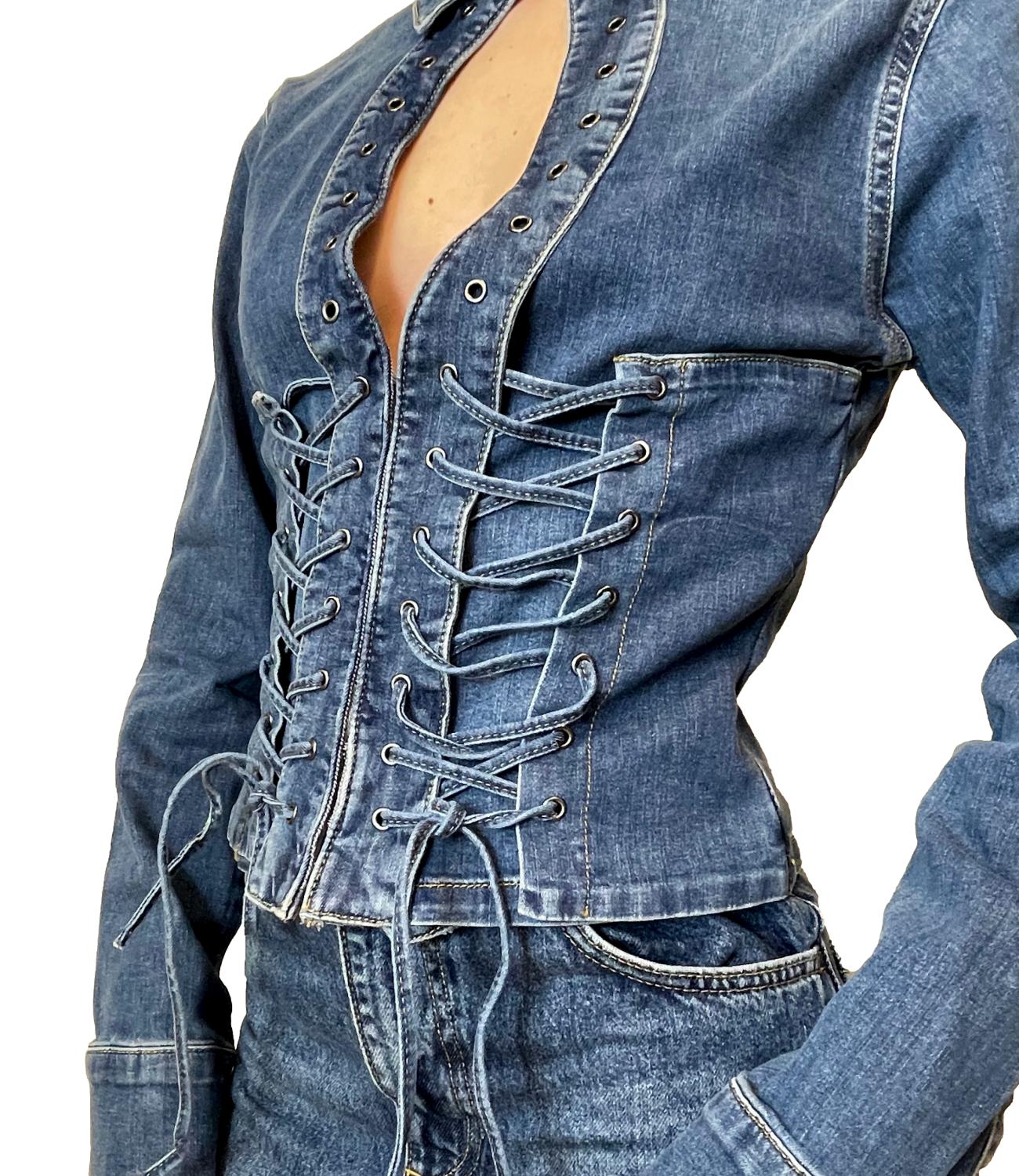Liu Jo Blusa Denim Blu Donna