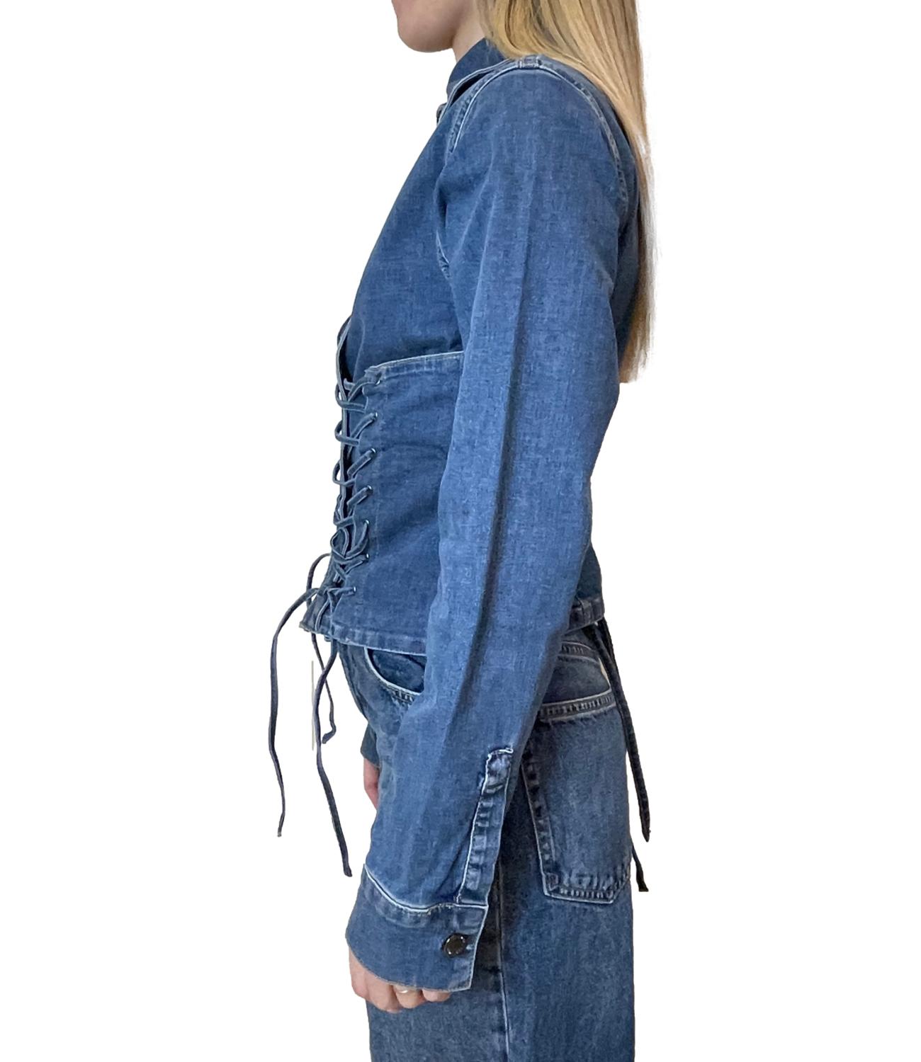 Liu Jo Blusa Denim Blu Donna