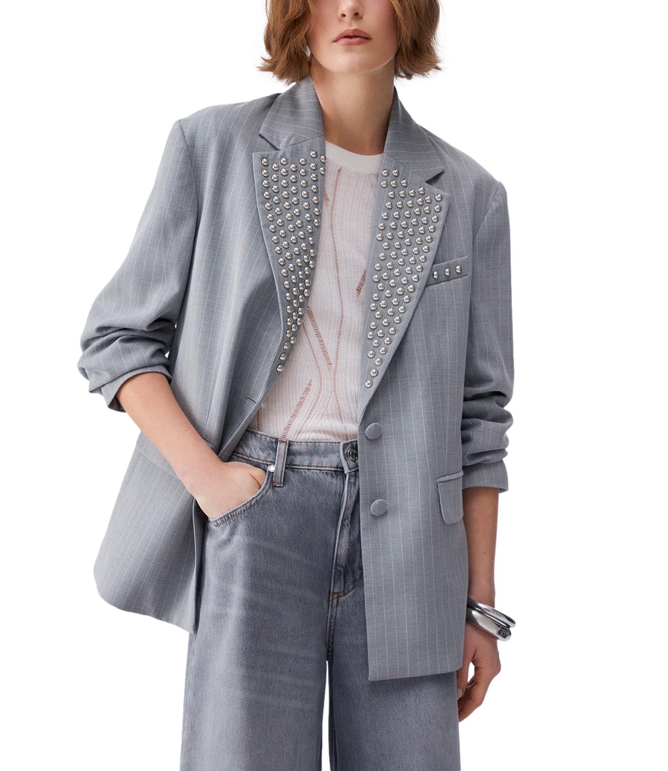 Liu jo Giacca Grigio Gessato da Donna