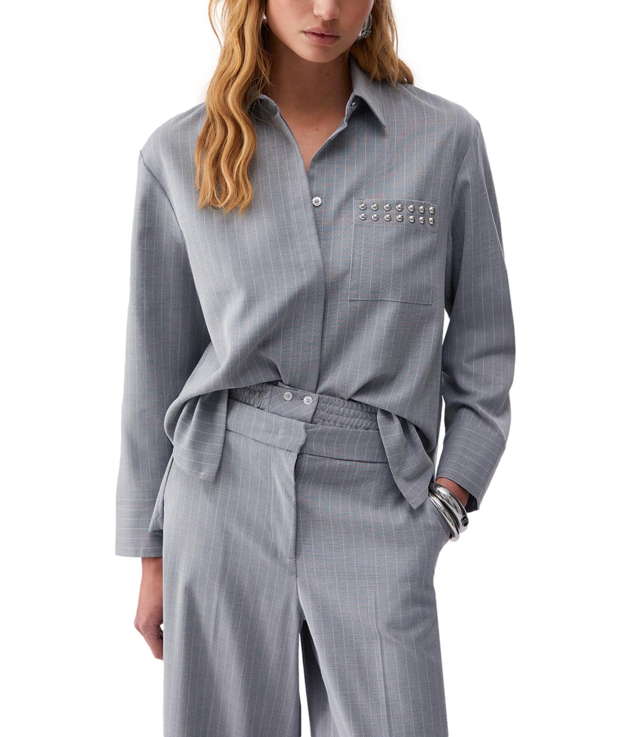Liu jo Blusa Grigio Gessato da Donna