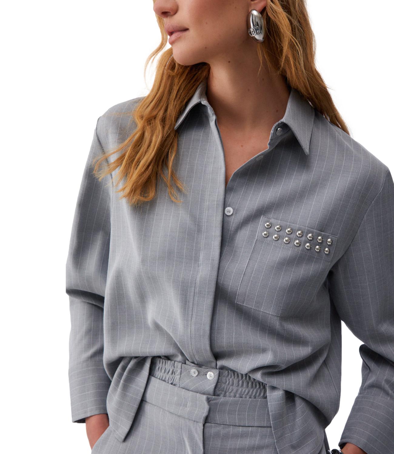 Liu jo Blusa Grigio Gessato da Donna
