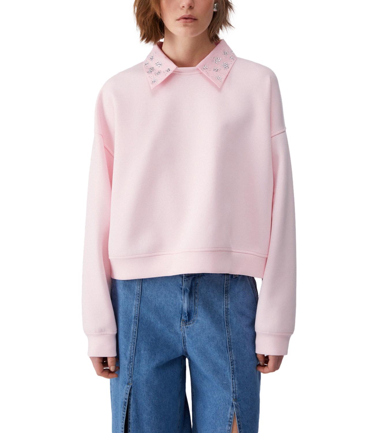 Liu jo Felpa Pink Pow/embr.pink P da Donna