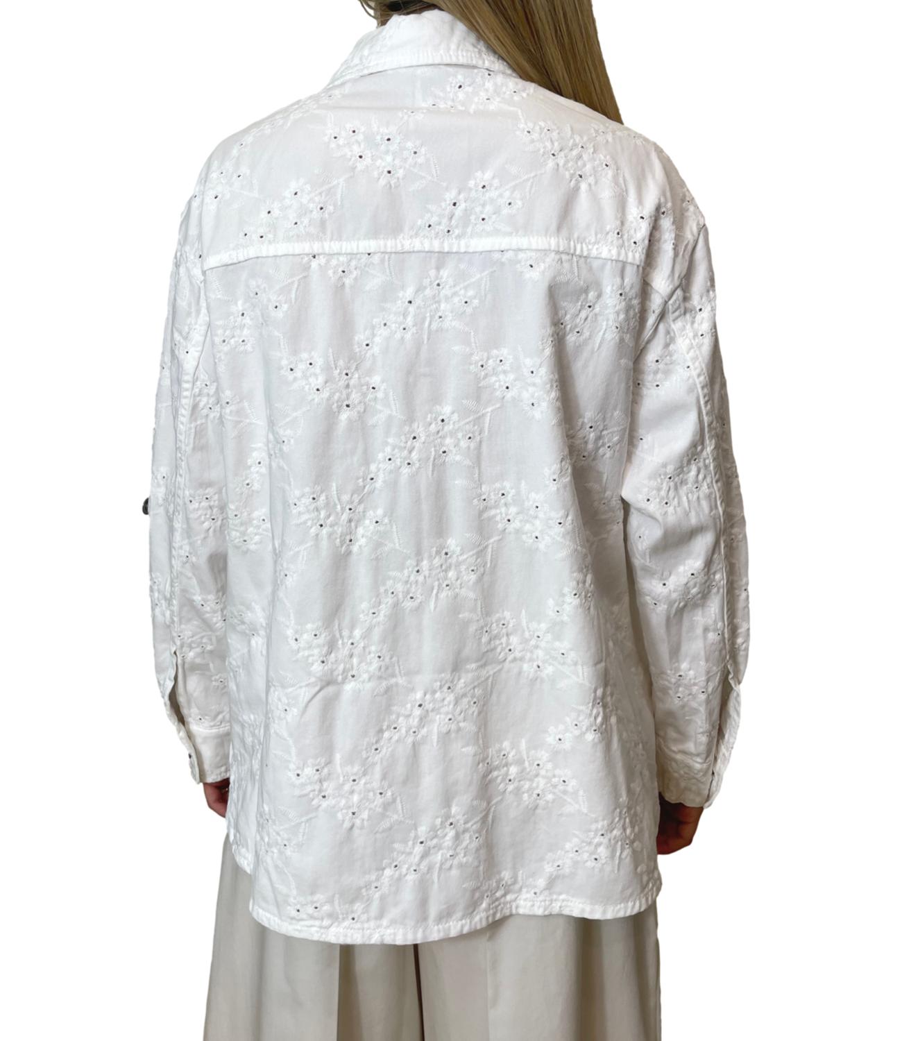 Liu Jo Camicia Bianco Lana Donna