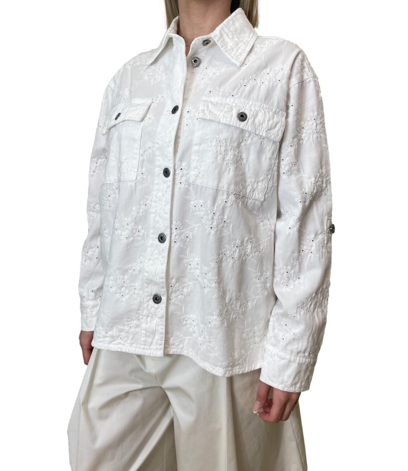 Liu Jo Camicia Bianco Lana Donna