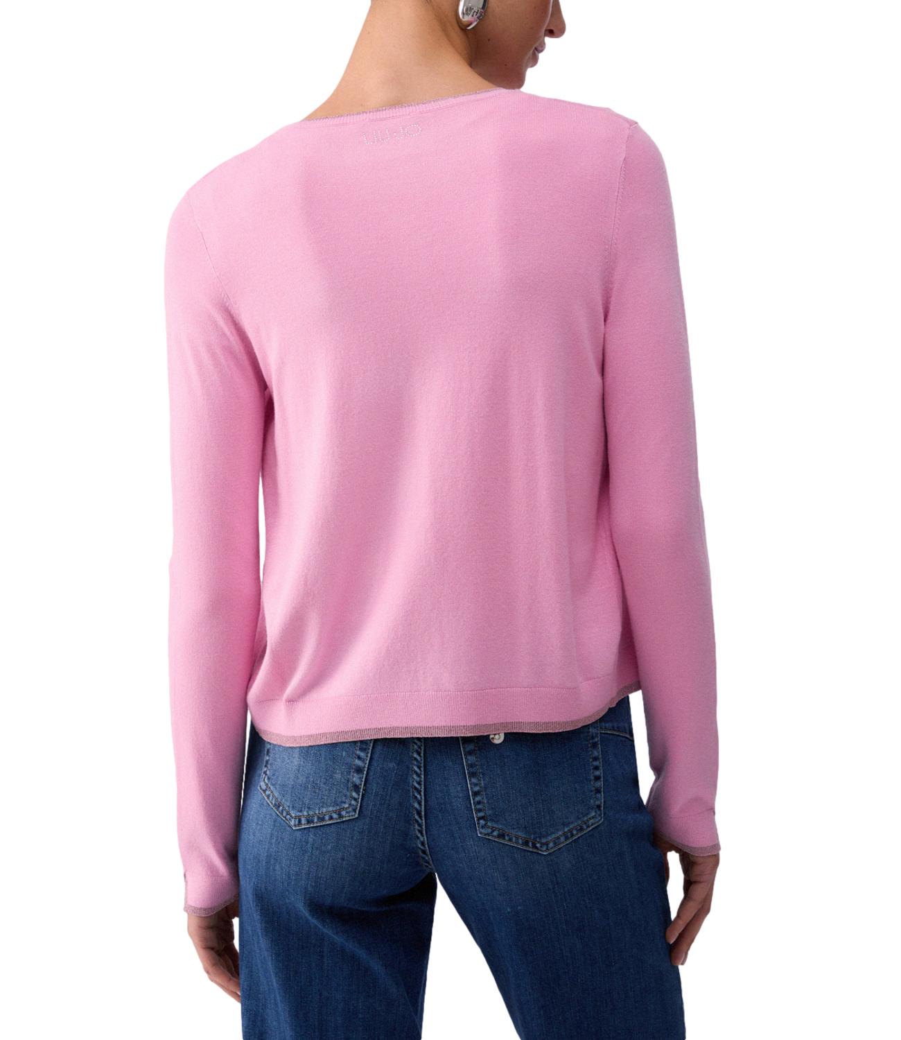 Liu Jo Maglia Cardigan Pesca Donna