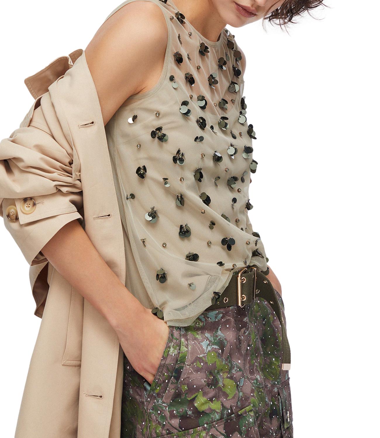 Liu Jo Top Dark Olive Donna