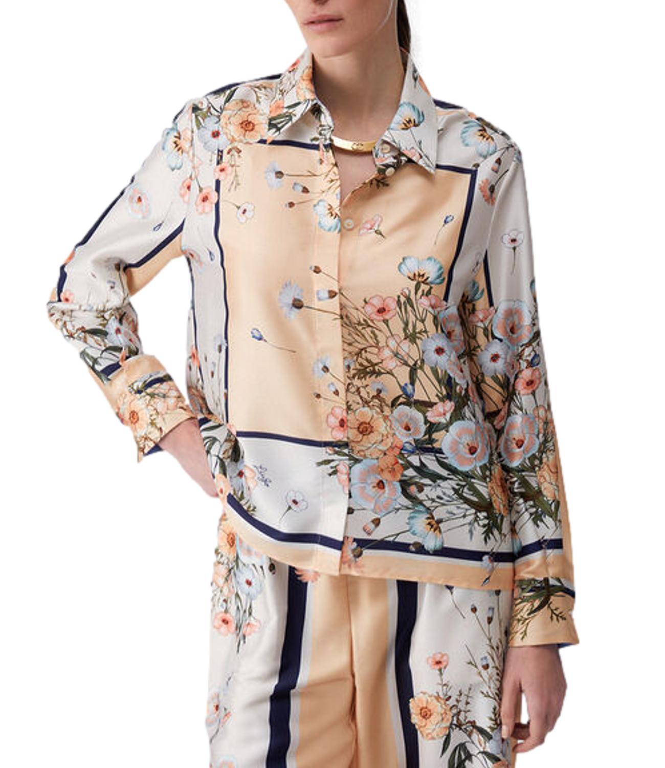 Liu jo Blusa Blu Str/bloom.small da Donna
