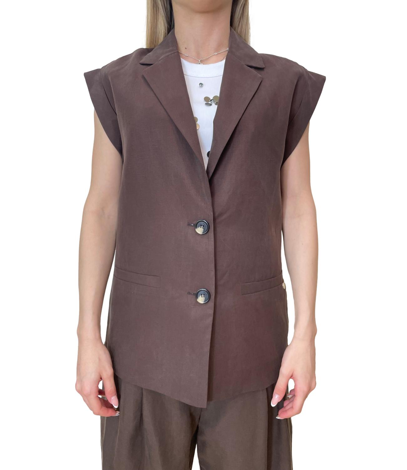 Liu Jo Gilet Bianco Sacher Donna