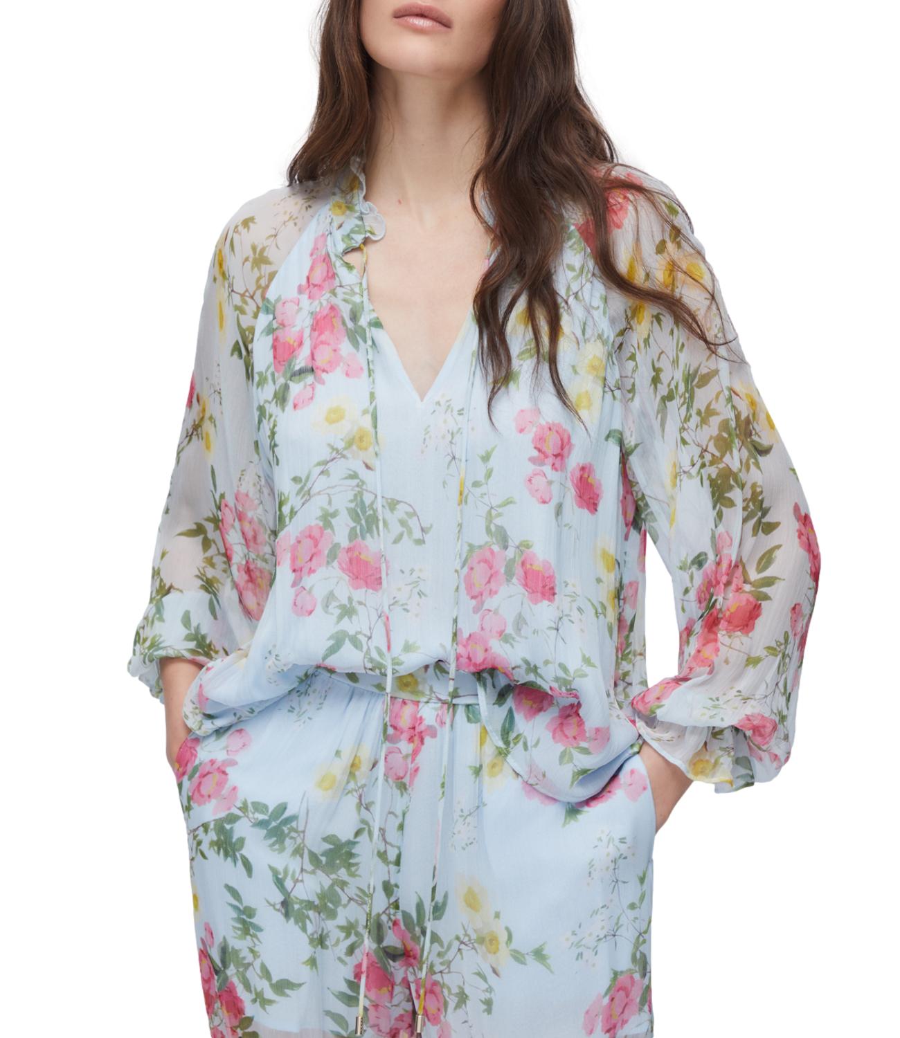Liu jo Camicia L.blu Botanic Garden da Donna
