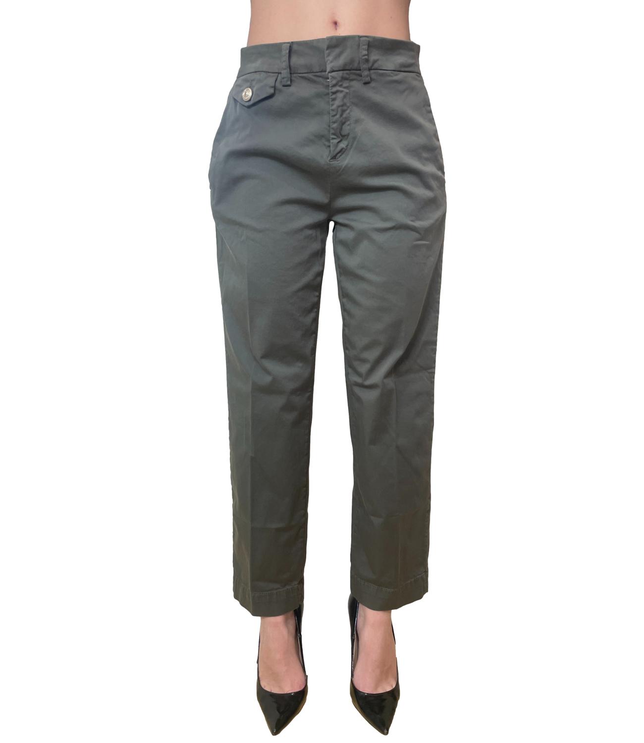 Liu Jo Pantalone Dark Olive Donna