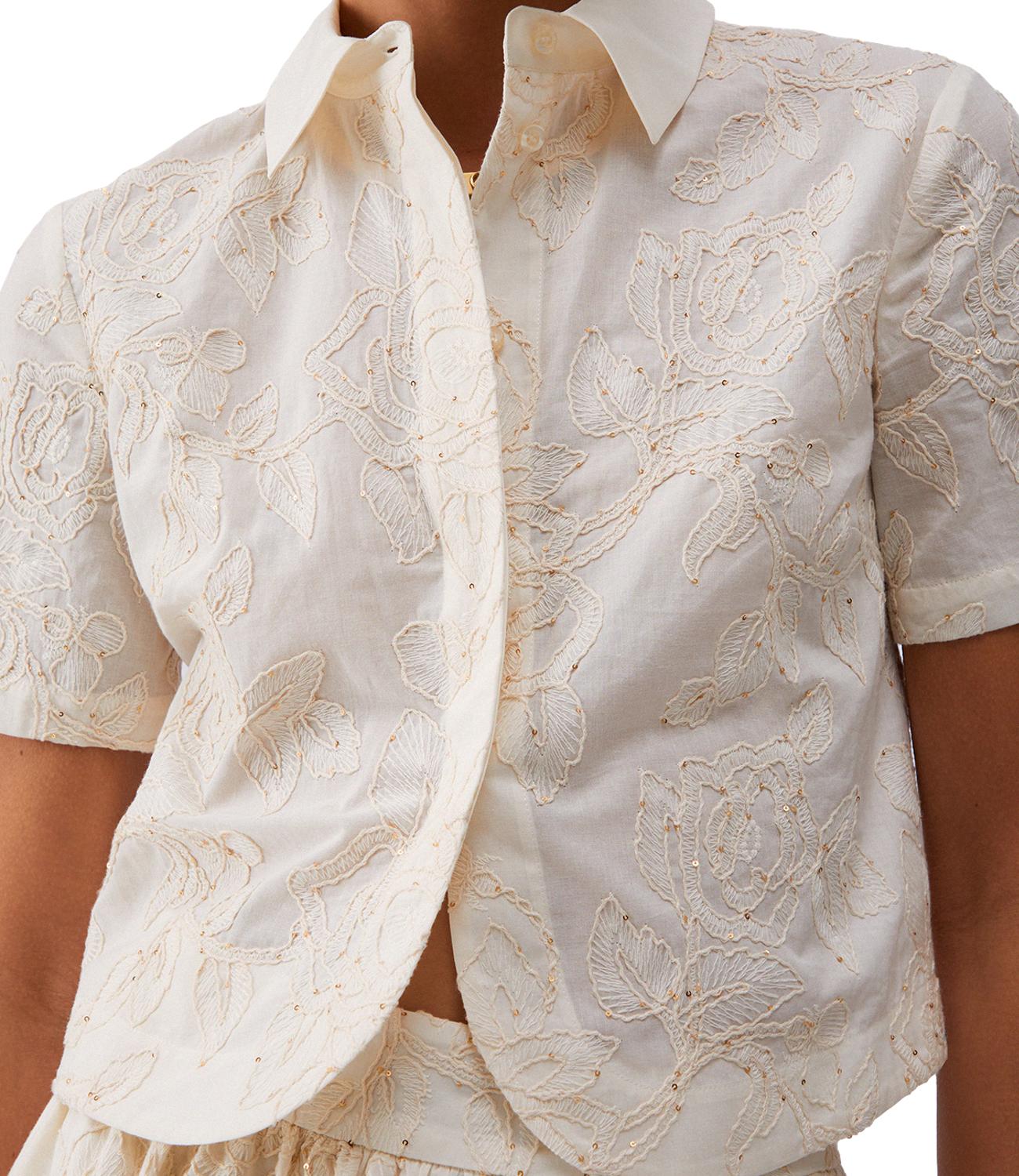 Liu jo Camicia Natural Flower Sequi da Donna