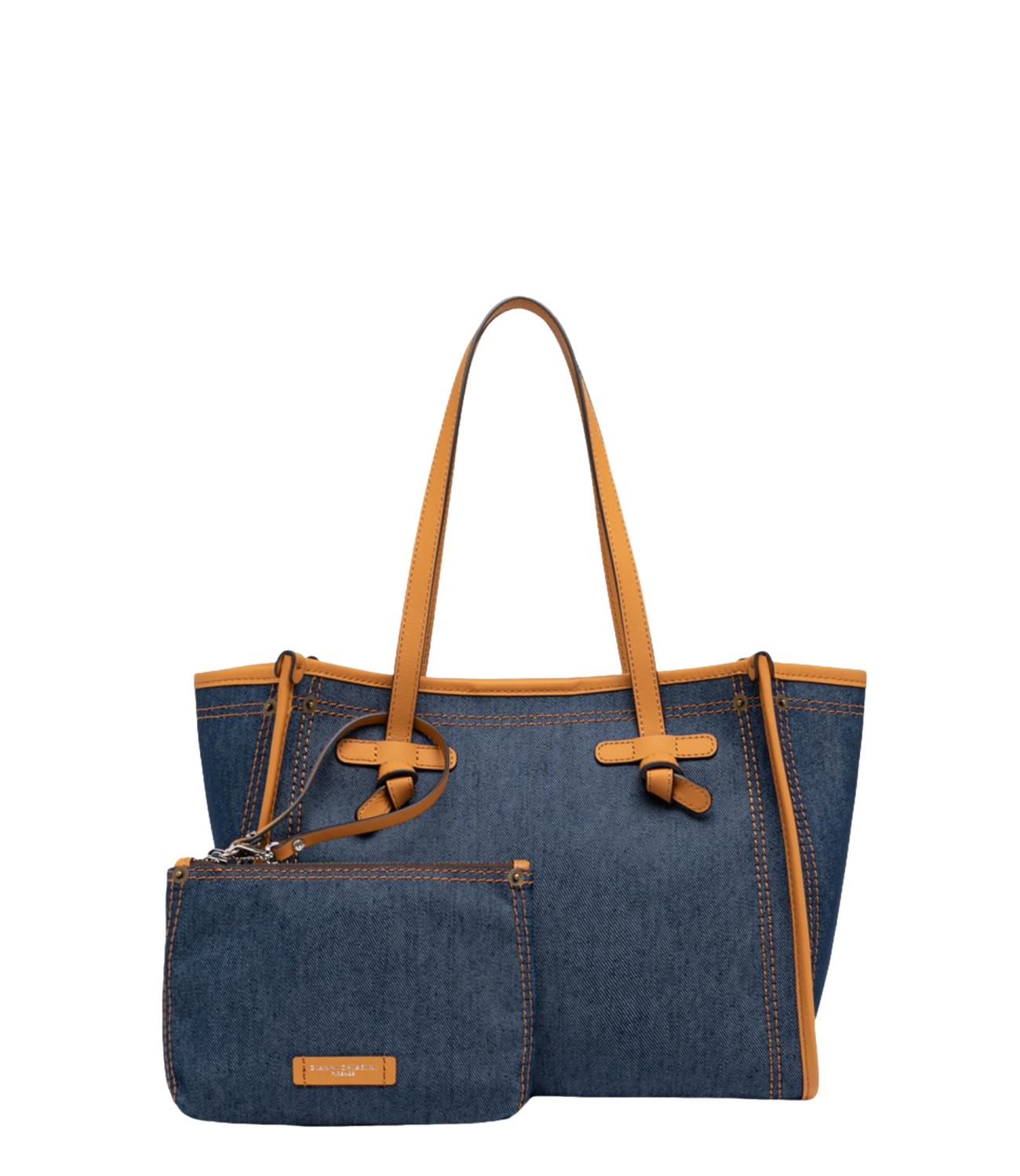 MARCELLA by GIANNI CHIARINI borsa blue/mou donna