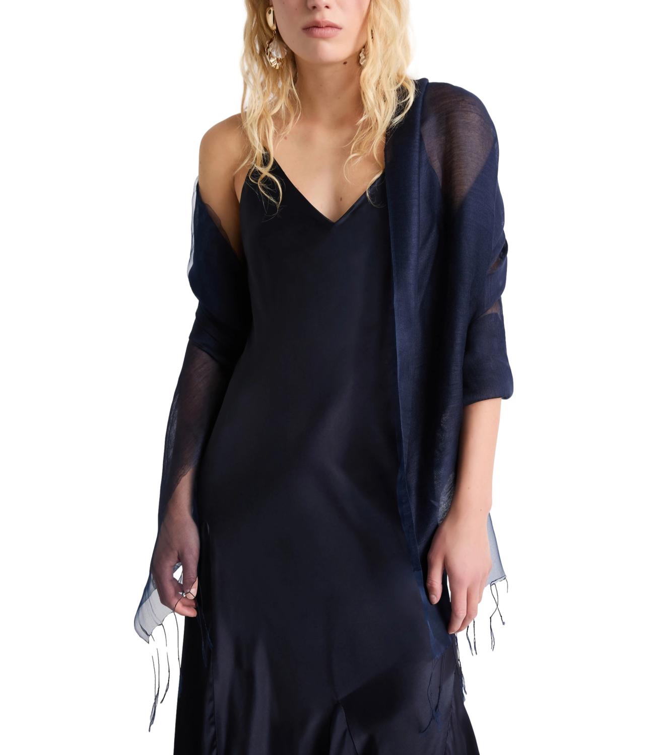 Marella Accessori Stola Mlacaco Blu Donna