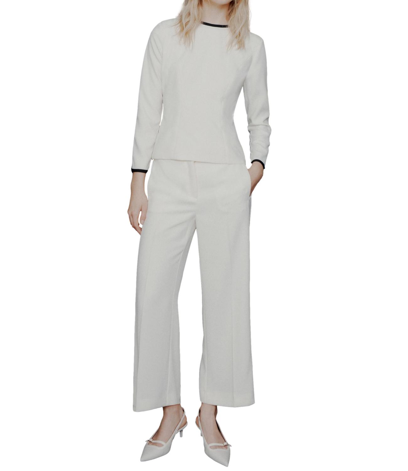 Marella Art.365 Camicia Bianco Lana da Donna