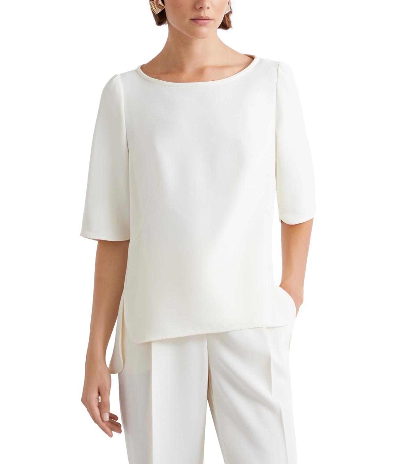 Marella Art.365 Camicia Bianco Lana da Donna