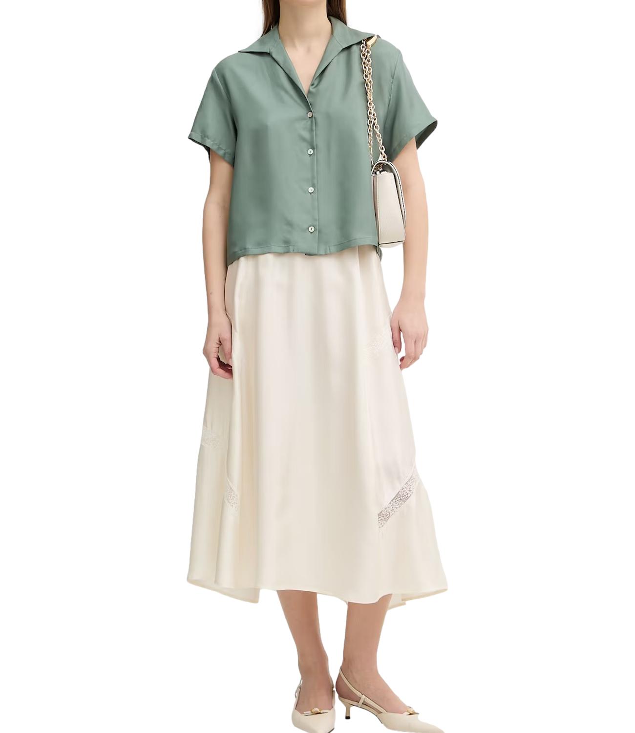 Marella Accessori Stola Mlaemblema Grigio Perla Donna