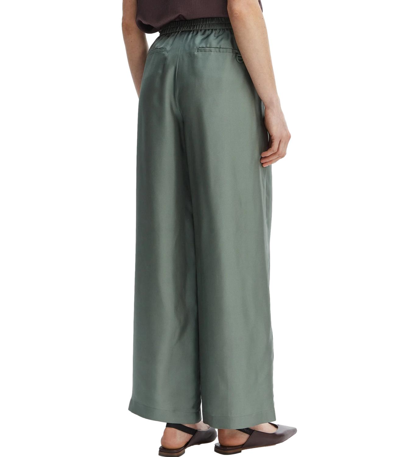 Marella Monochrome Pantalone Mlmquiz Verde Donna
