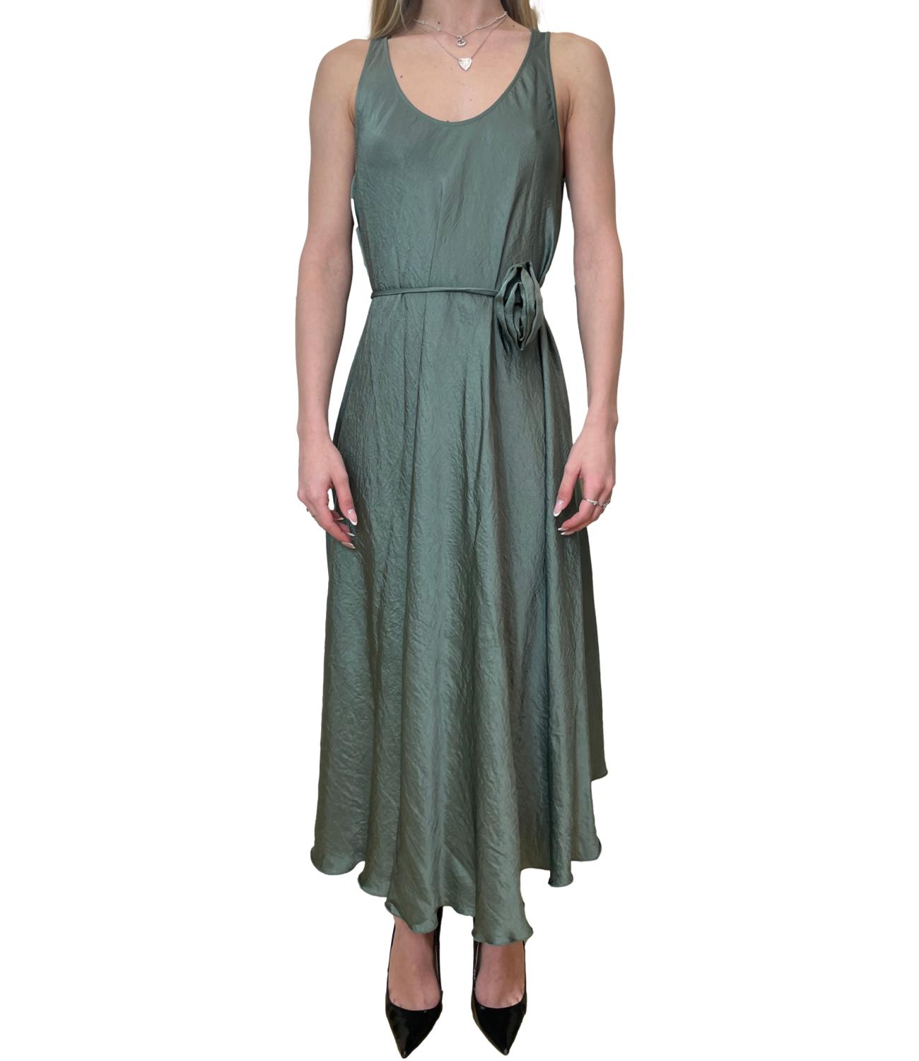 Marella Monochrome Abito Mlmalcool Verde Donna