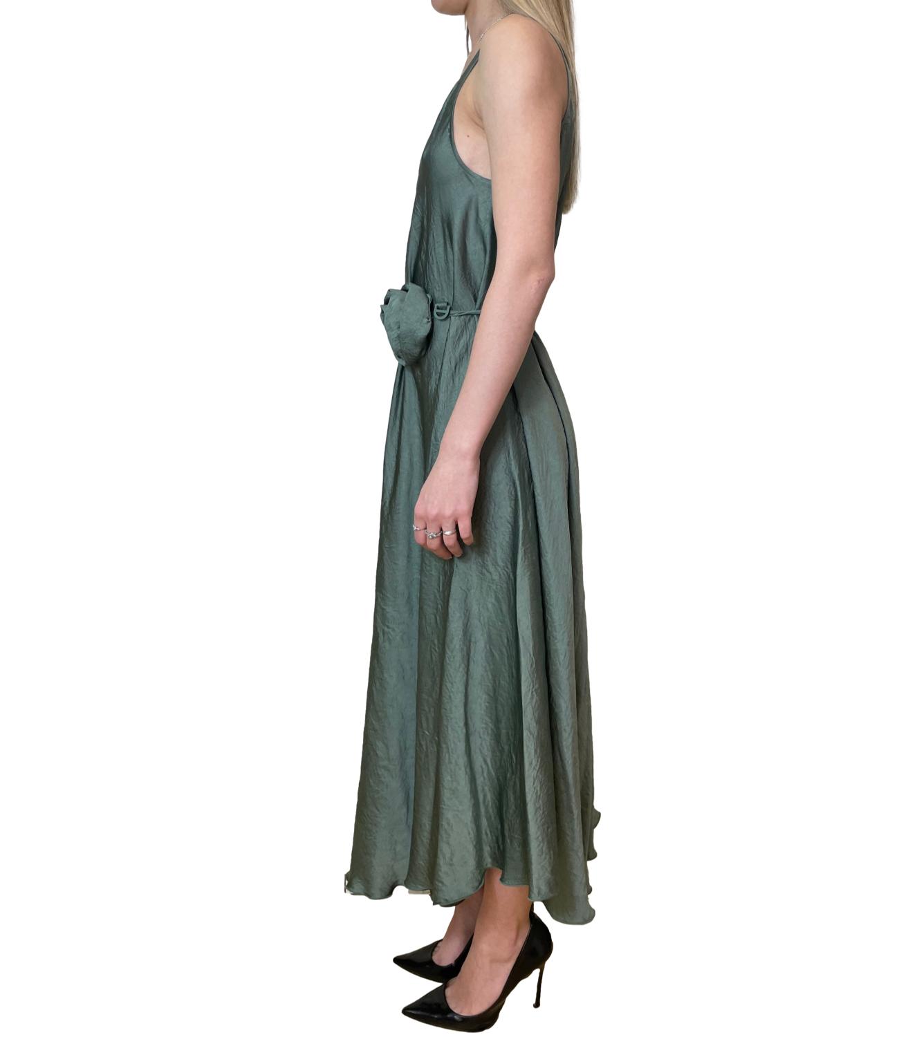 Marella Monochrome Abito Mlmalcool Verde Donna