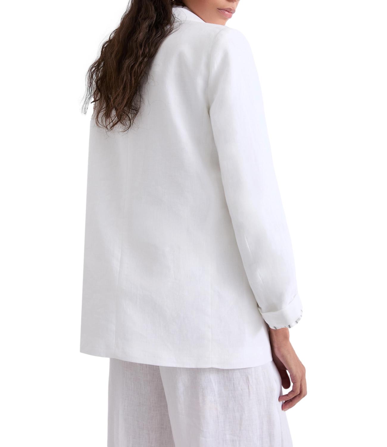Marella Sport Giacca Bianco Ottico da Donna