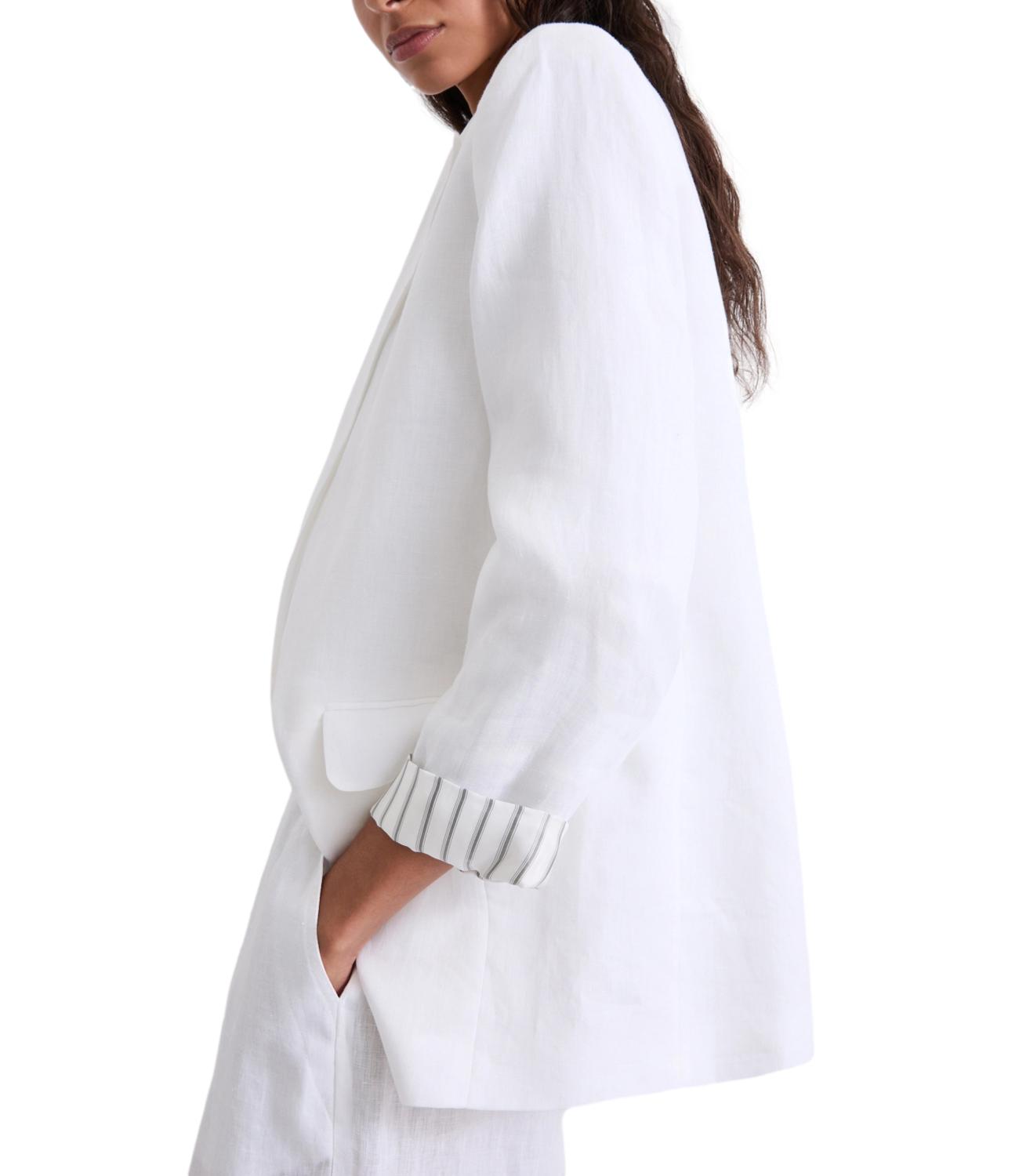 Marella Sport Giacca Bianco Ottico da Donna