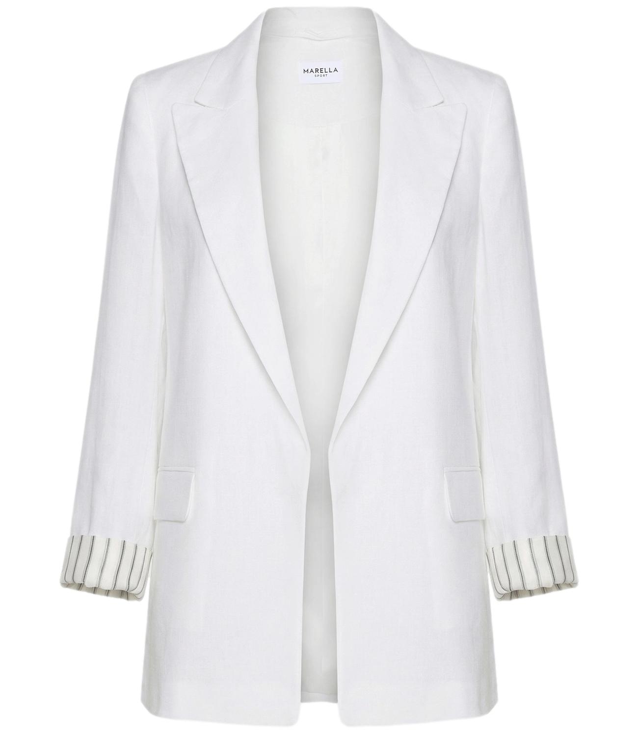 Marella Sport Giacca Bianco Ottico da Donna