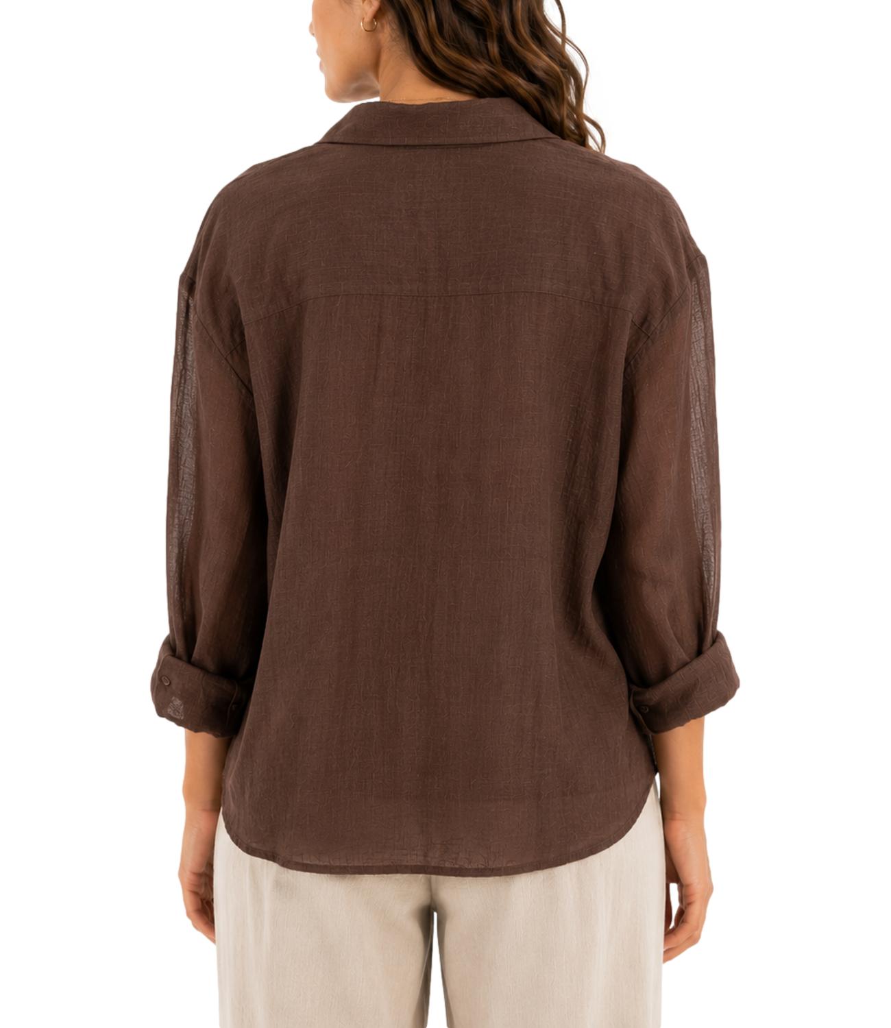 Max Mara Studio Camicia Argilla da Donna