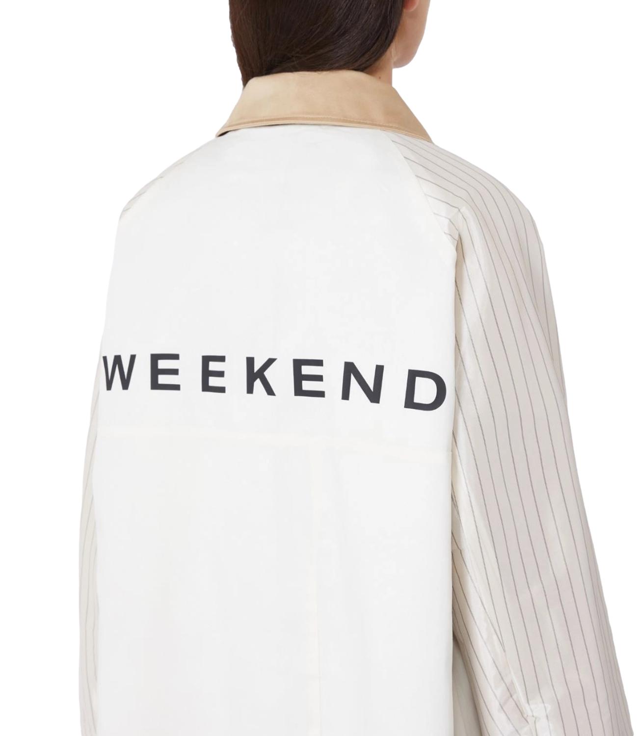 Max Mara Weekend Trench Wksninfa Prugna Donna