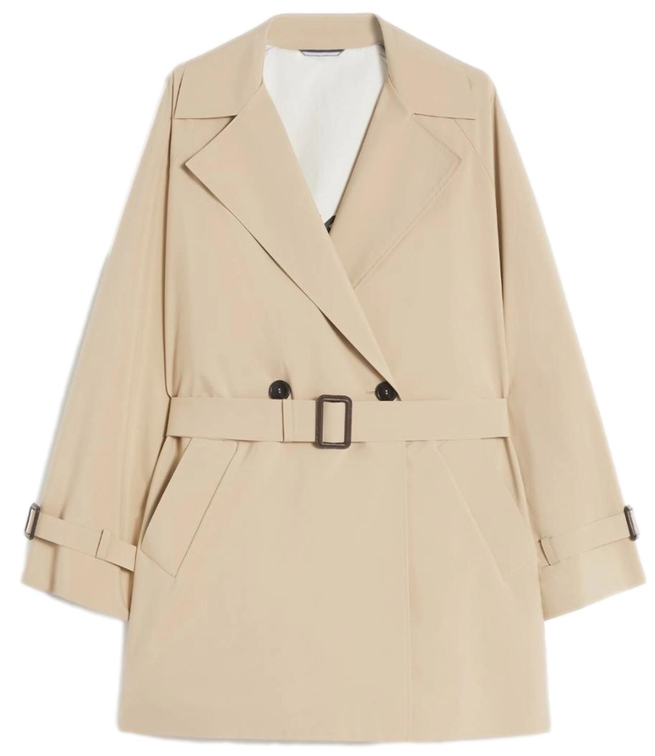 Max Mara Weekend Impermeabile/Trench Beige da Donna