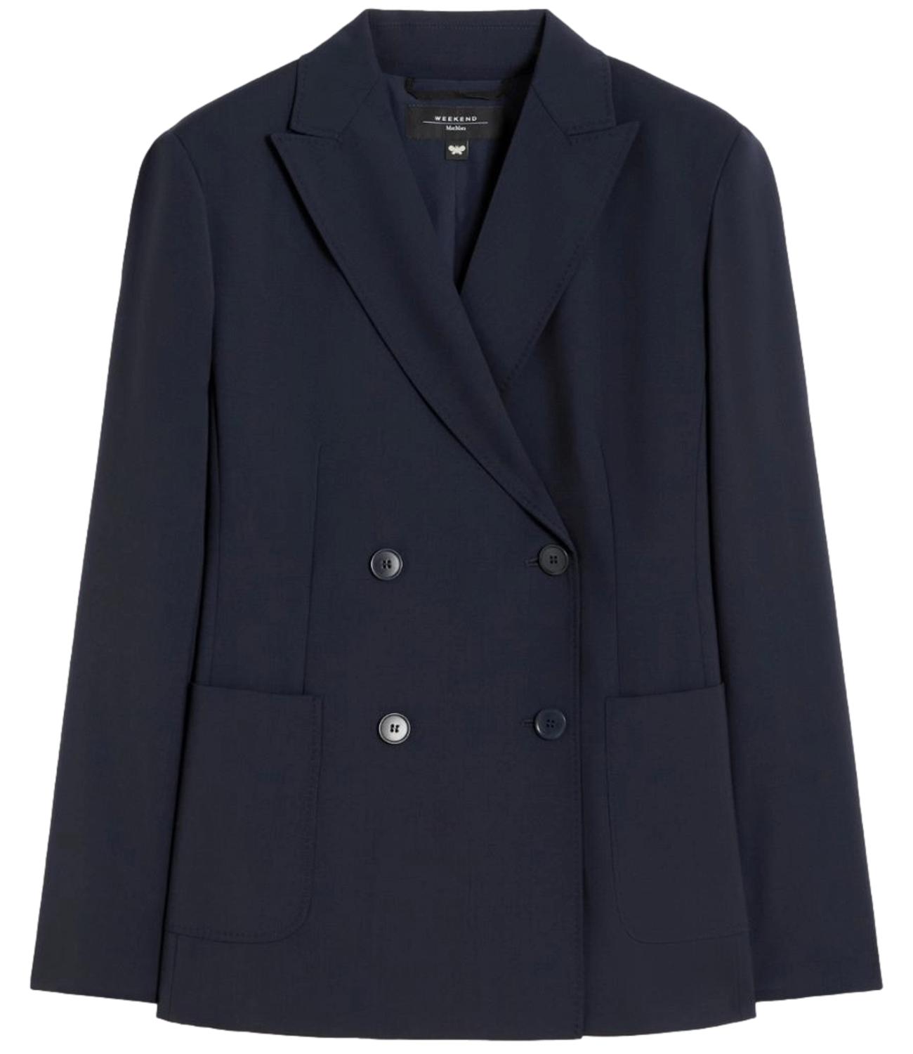 Max Mara Weekend Giacca Wkdzinnia Blu Donna
