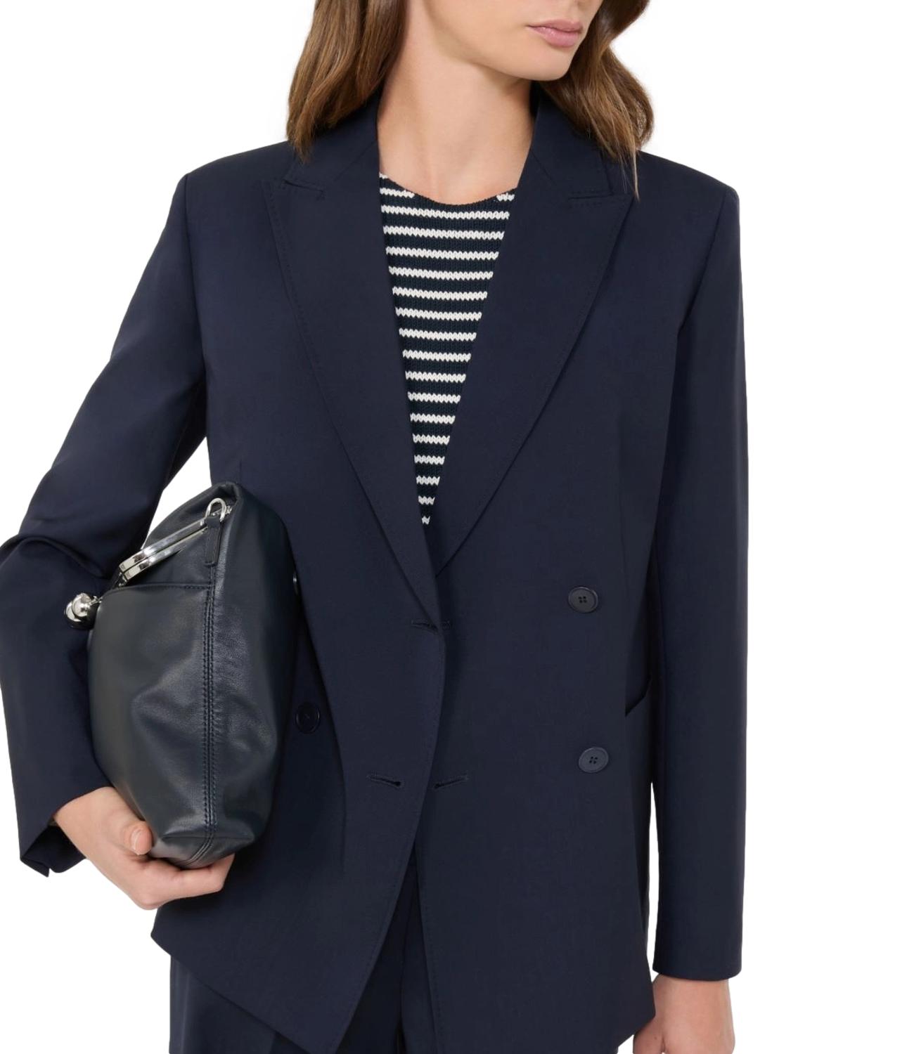 Max Mara Weekend Giacca Wkdzinnia Blu Donna